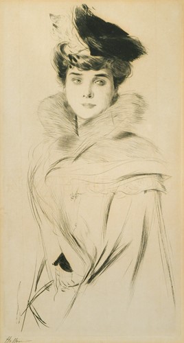 Lot 104 - Paul César Helleu (French, 1859-1927)