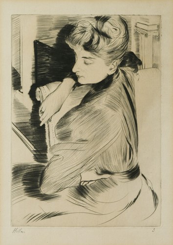 Lot 105 - Paul César Helleu (French, 1859-1927)