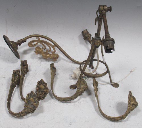 Lot 69A - An early 20th century Pullman type brass...
