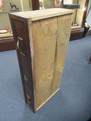 Lot 562 - A French Louis XVI fruitwood marble topped commode