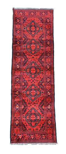 Lot 488 - A good Ersari runner, late 20th century