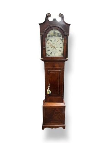 Lot 222 - An early 19th century provincial 8 day...