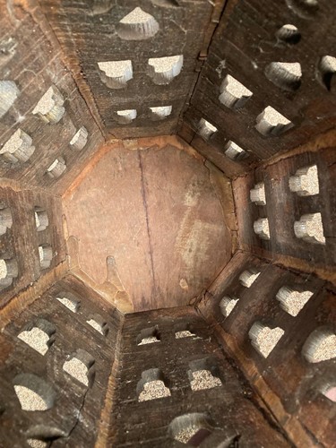 Lot 494 - A Moorish octagonal occasional table, circa 1900