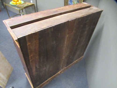 Lot 507 - A pair of Victorian birdseye maple bookcases with marble tops