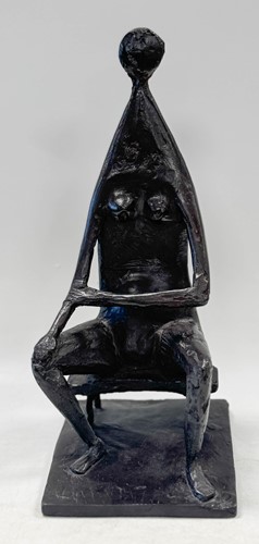 Lot 97 - Henry Cliffe (1919-1983), Seated Woman