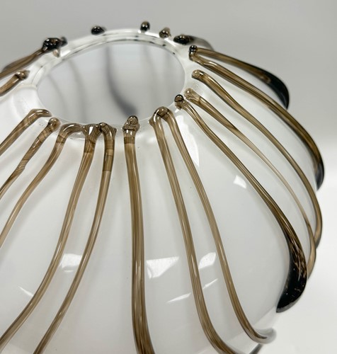 Lot 552 - Colin Hawkins for William Yeoward, two similar art glass vases, modern