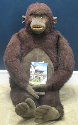 Lot 249 - A large scale Gorilla soft toy, reputedly...