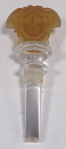 Lot 172 - A Versace 'Rosenthal' Medusa head bottle stopper