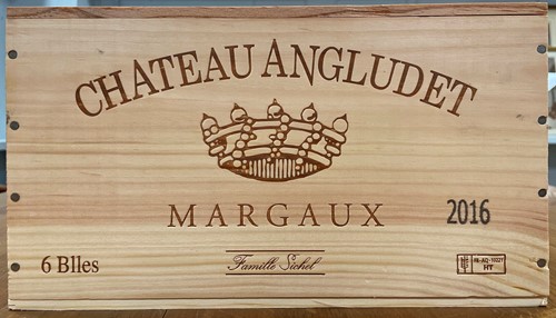 Lot 28 - Chateau Angludet, Margaux 2016