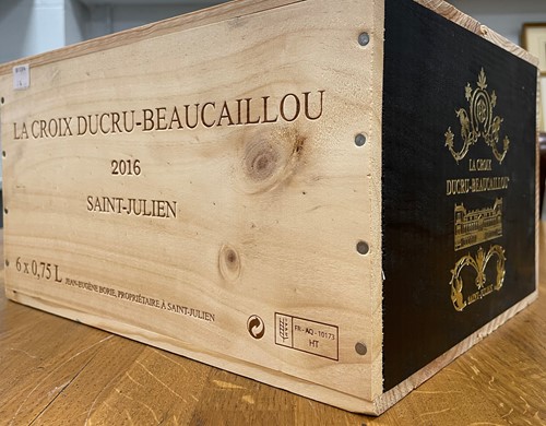 Lot 112 - La Croix de Beaucaillou, St Julien 2016