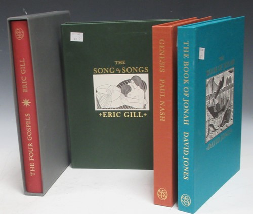 Lot 289 - Four Folio Society volumes to include; Gill...