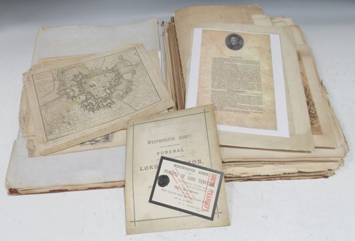 Lot 295 - Lord Tennyson – Funeral admittance card,...