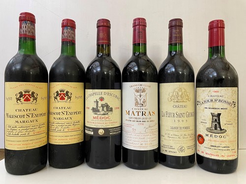 Lot 26 - Mixed Red Bordeaux.