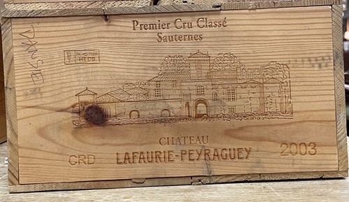 Lot 99 - Chateau Lafaurie Peyraguey, Sauternes Grand Cru 2003