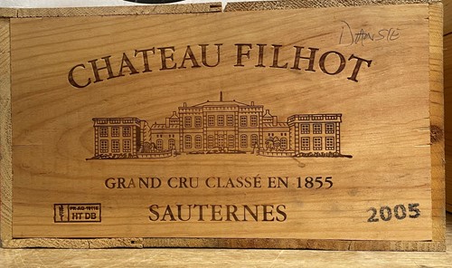 Lot 38 - Chateau Filhot, Sauternes Grand Cru 2005