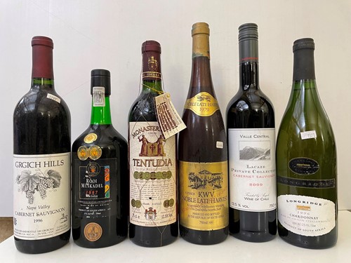 Lot 89 - South African and other world wines.