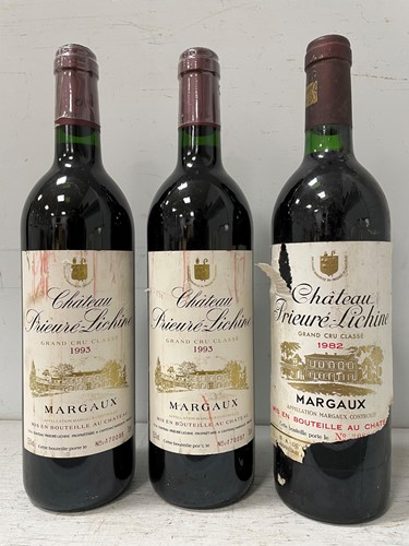 Lot 62 - Château Prieure-Lichine, Margaux 4eme Cru 1982