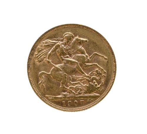 Lot 175 - An Edward VII sovereign