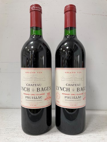 Lot 57 - Chateau Lynch Bages, Pauillac 5eme Cru 1986