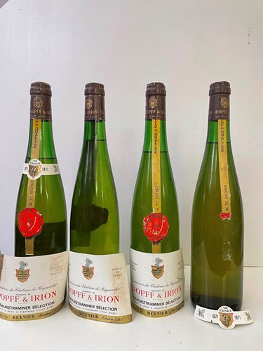 Lot 48 - Dopff & Irion Gewurztraminer 1971
