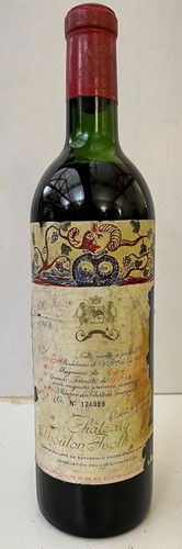 Lot 41 - Chateau Mouton Rothschild, Pauillac 1er Cru 1968