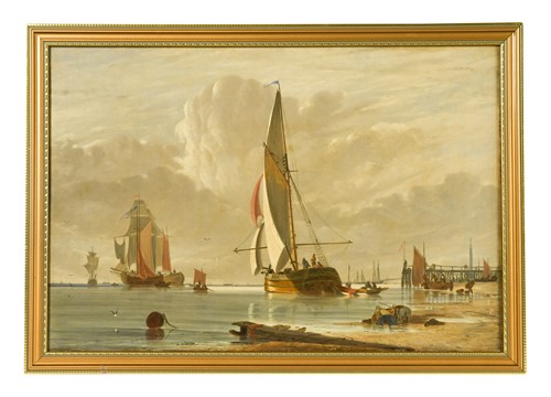 Lot 204 - Alfred Stannard (British, 1806-1889)