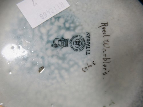 Lot 2 - Two Royal Doulton Titanian ware vases, one...