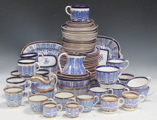 Lot 102 - An Edwardian Royal Worcester dinner and tea...