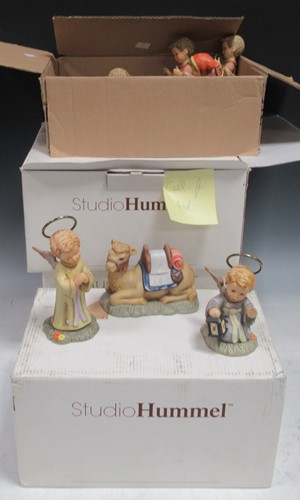 Lot 83 - Studio Hummel Goebel Nativity Figures 1996 (AF)
