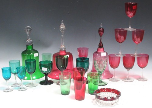 Lot 90 - A late 19th Century and 20th Century coloured...