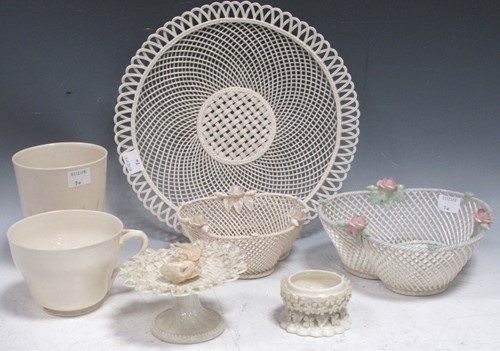 Lot 195 - Late 19th century/early 20th century Belleek...