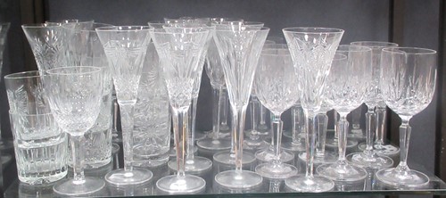 Lot 101 - A set of eight Waterford crystal Nocturne...