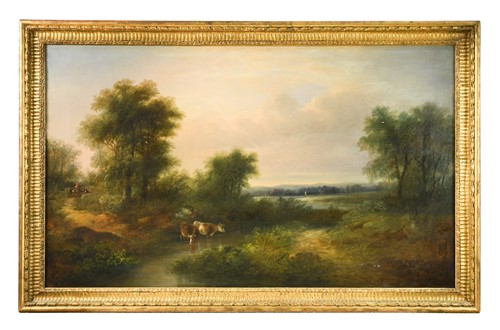 Lot 263 - Circle of George Shalders (British, 1826-1873)