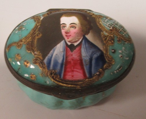 Lot 168 - A late 18th century South Staffordshire oval...