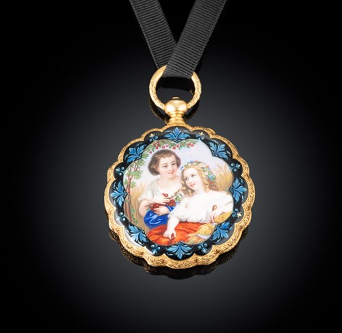 Lot 226 - A hunter pocket watch, the case signed 'Patek Philippe & Co'
