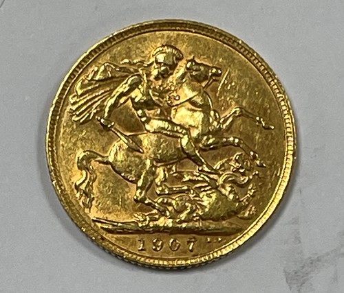 Lot 170 - An Edward VII sovereign
