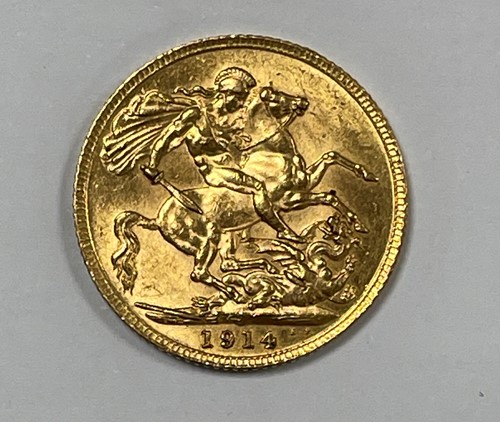 Lot 177 - A George V sovereign