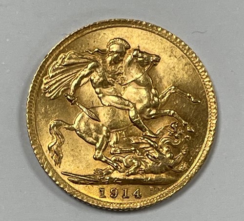 Lot 178 - A George V sovereign