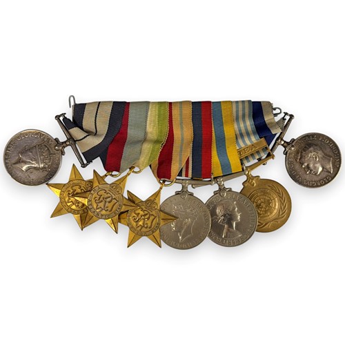Lot 219 - A Distinguished Service Medal (DSM) group of eight