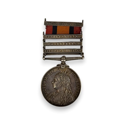 Lot 197 - A Queen's South Africa medal