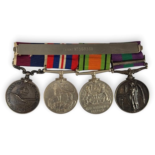Lot 193 - A GRVI RAF group of four
