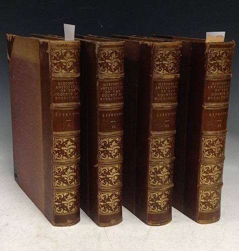 Lot 317 - George Lipscomb, History of the Antiquities of...