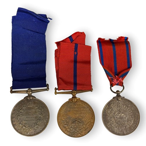 Lot 196 - A Metropolitan Police group of three