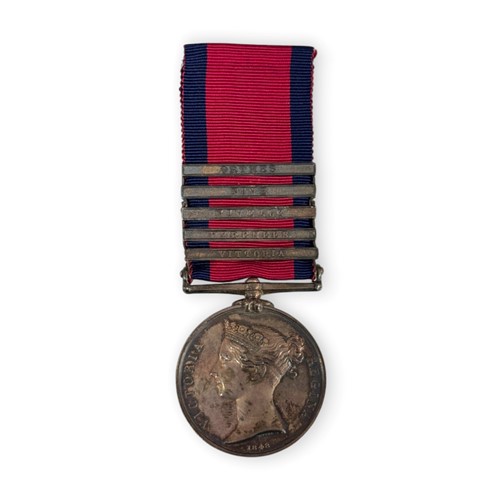 Lot 220 - A Victoria Military General Service Medal (GSM) 1793-1814