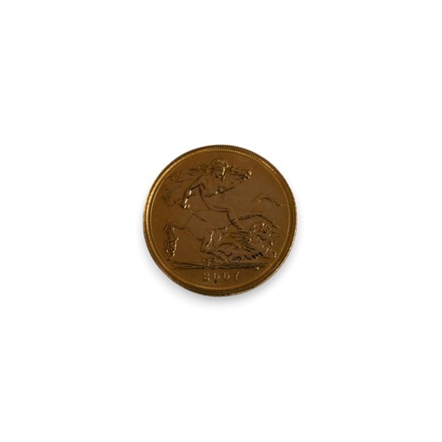 Lot 140 - An Elizabeth II half sovereign