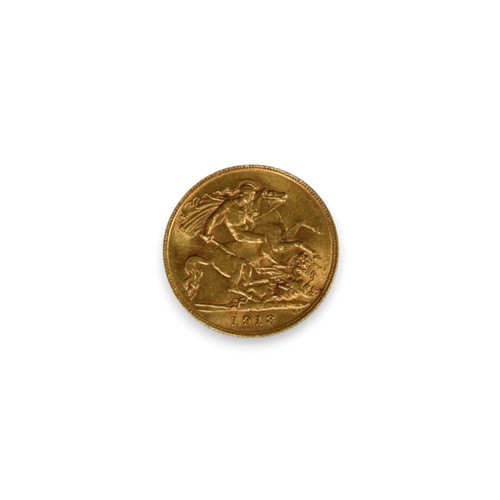 Lot 142 - A George V half sovereign