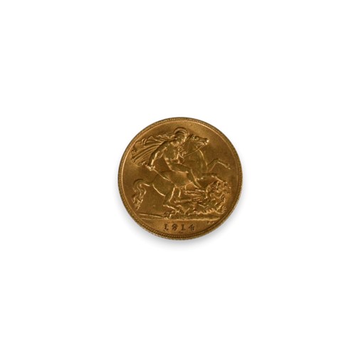 Lot 144 - A George V half sovereign