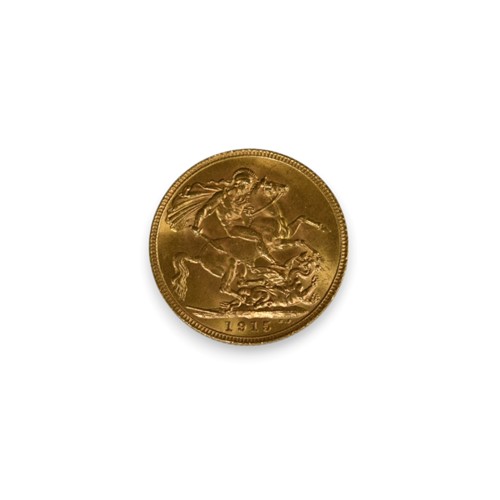 Lot 158 - A George V sovereign