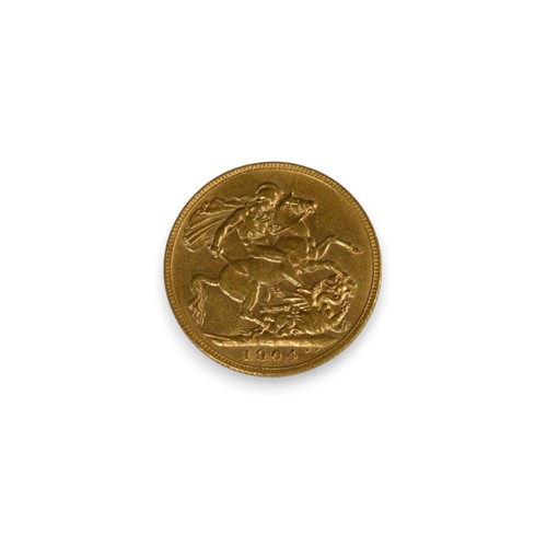 Lot 160 - An Edward VII sovereign