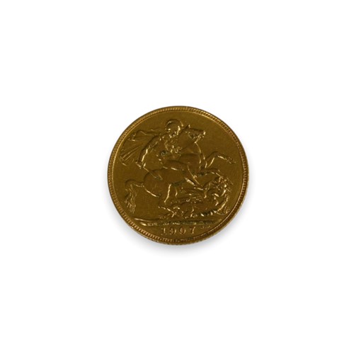 Lot 161 - An Edward VII sovereign